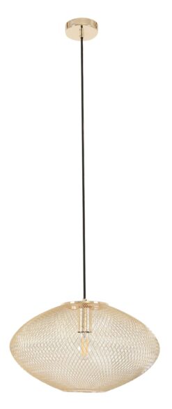 CLA PENDANT ES 60W Champagne Gold LGE OD600mm | GOLPE4