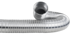 Fantech Trade Semi-Rigid Aluminium Ducting 100mm x 3m Long | DUCT100-3-SRIG