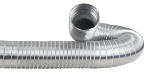 Fantech Trade Semi-Rigid Aluminium Ducting 100mm x 3m Long | DUCT100-3-SRIG