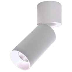 SAL UNITREK 10/15W Surface Spot Tri-Col Dimmable White | SMT9017TC-WH