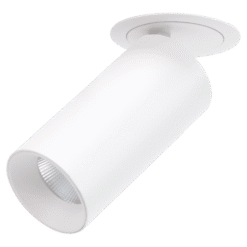SAL UNITREK 10/15W Recessed Spot Tri-Col Dimmable White | SRC9017TC-WH