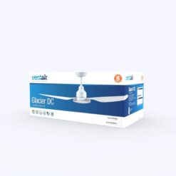 Alternative view of Ventair GLACIER DC 3 Blade 1200mm Ceiling Fan & Remote White
