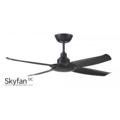 Ventair SKYFAN 4 Blade DC Ceiling Fan 1200mm - Black | SKY1204BL