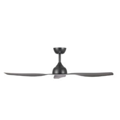 Alternative view of Fanco Eco Style DC Ceiling Fan with Remote - Black 60" | F4020/202A